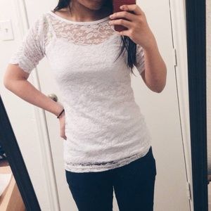 NWOT cute lace tops