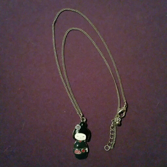 Black geisha necklace - Picture 1 of 1