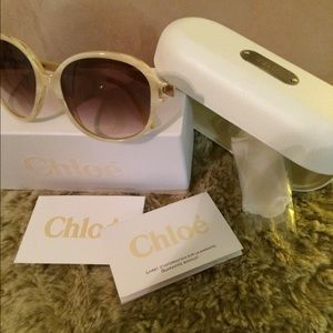 Chloe Ivory Sunglasses