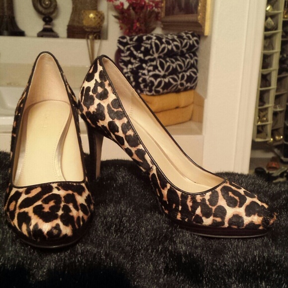 Coach Giovanna Leopard Shoe