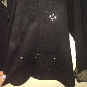 Desigual black blazer Winter 2015 collection