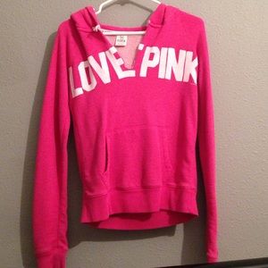 Victoria's Secret love pink hoodie
