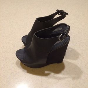 UO Peep-toe Platform Wedges