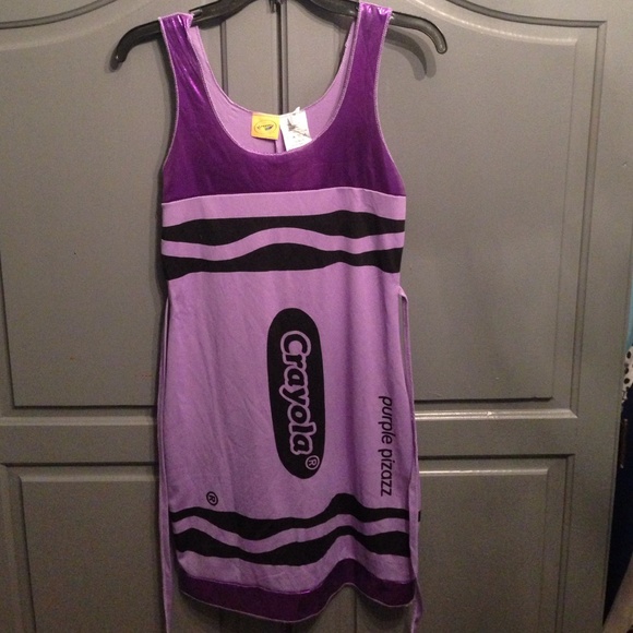 Purple Crayola Crayon Halloween Costume