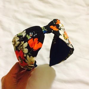 Anthropologie floral headband