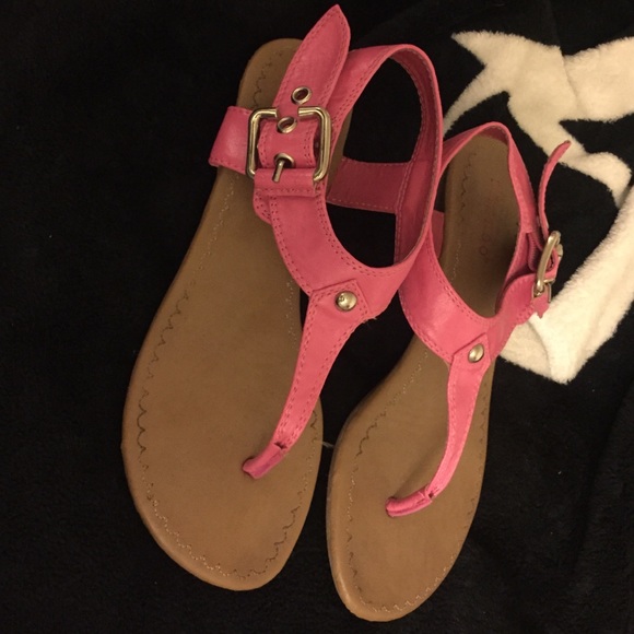 Pink sandals