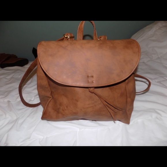 Brown backpack from target! Suuuper cute!