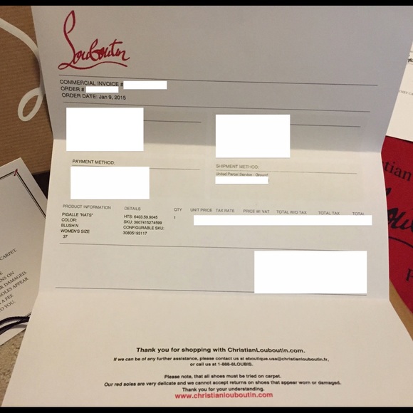 💯 Authentic Christian Louboutin Pigalle Nats Sz 7 - Picture 3 of 4