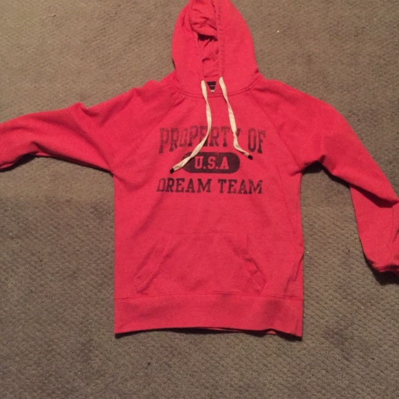 Salmon colored cotton on sweater(: