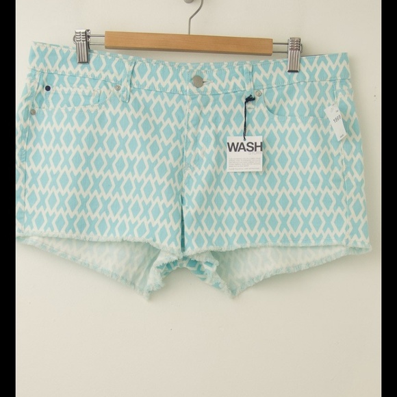 GAP Denim - Gap 1969 denim printed shorts