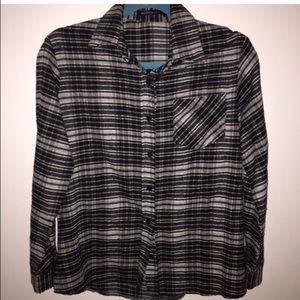 Black and white, brandy flannel!