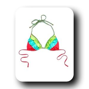 Beach Bunny Bikini Top Lovin You is Fun in Coral