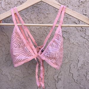 For Love & Lemons Love Me Knot bondage bralettle