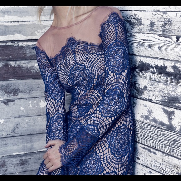 Blue Grace Dress by FL&L