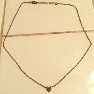 "C" heart necklace from Urban Outfitters
