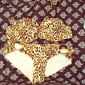 Victoria's Secret leopard bathing suit