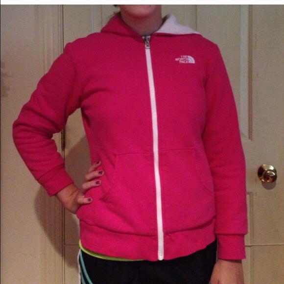 Reversible north face sweater