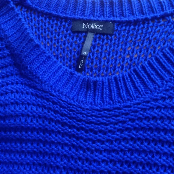 Cut Out Shoulder Sweater - Picture 2 of 2