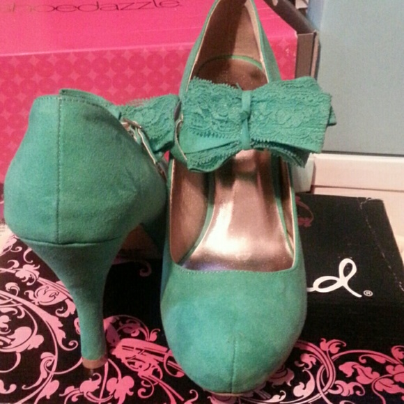 Sea Green shoes