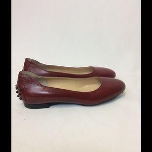 BRUNO RICCI FOR DIANA B ballet flat red size 6.5