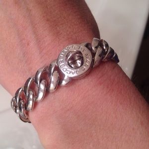 Marc Jacobs Turnlock bracelet.