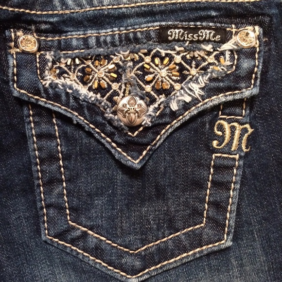 Miss Me Flap Pocket Skinny Jeans- FLASH SALE