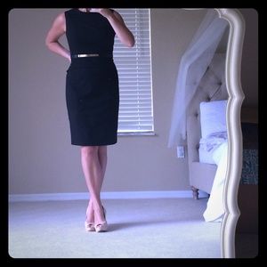 Classic sophisticated black dress