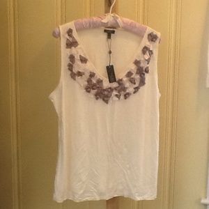 summer ruffle sleeveless shirt