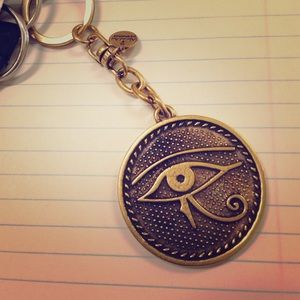 Alex and ani eye of Horus keychain