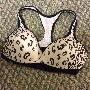 Victoria's Secret pink yoga sports bra