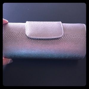 Evening bag / clutch - silver