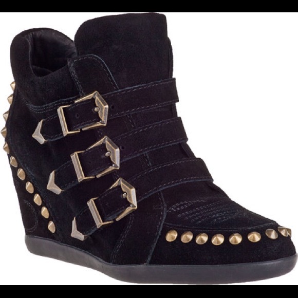 Ash
Bobos Wedge Sneaker Black Suede