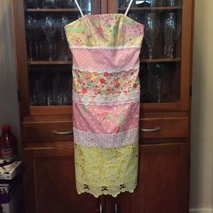 Strapless Lilly Pulitzer Dress