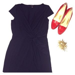 Navy blue Ann Taylor dress
