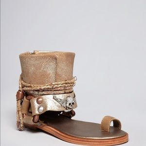 Zadig & Voltaire 'Paige' Sandal, Gold