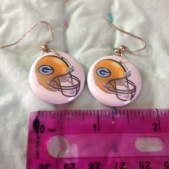 🏈Green Bay Packers dangle Earrings🏈