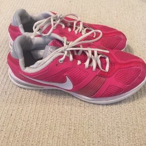 Pink Nike Tennis Shoes