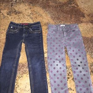 2 pair jeans