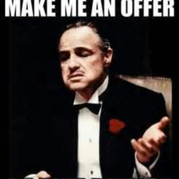 All offers considered