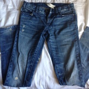 BIRD by Juicy Couture destroyed denim