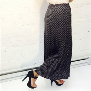Long 100% silk skirt