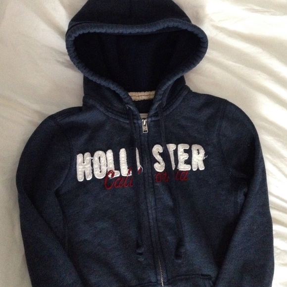 Hollister zip up hoodie
