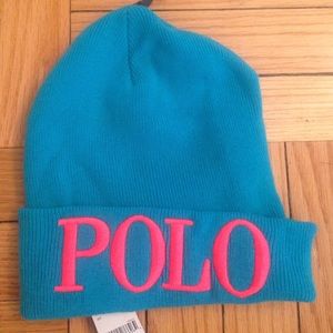 Ralph Lauren Polo Beanie Hat NWT
