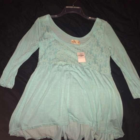 Hollister 3/4 sleeve top