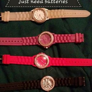 Watches sold separately or as a lot