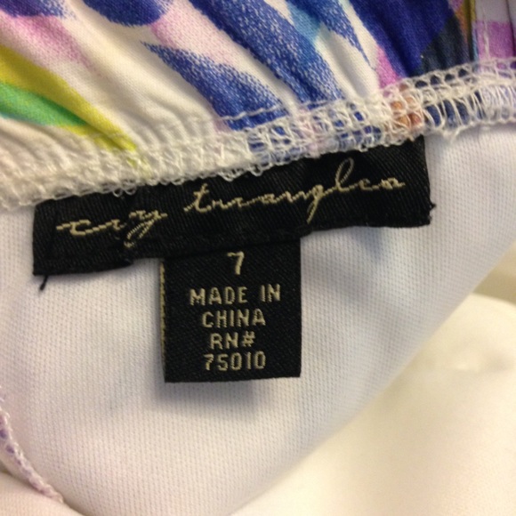 Colorful printed spring dress - Picture 4 of 4