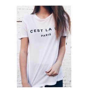 Brandy Melville C'est la vie top