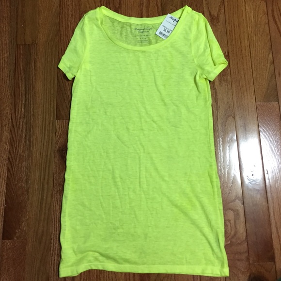 Neon green American eagle top - Picture 1 of 1