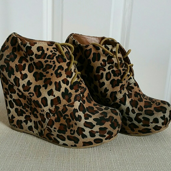 Cheetah Booties