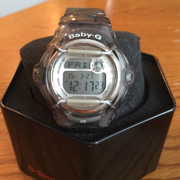 Baby-G Jelly watch in Gray